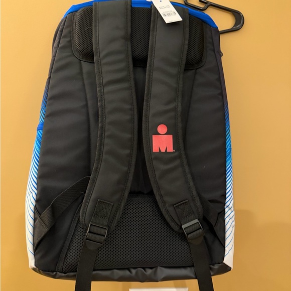 Iron Man Black and Blue Backpack with Red Logo - Picture 3 of 4